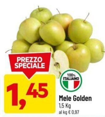 DPiù Mele Golden 1.5 Kg offerta