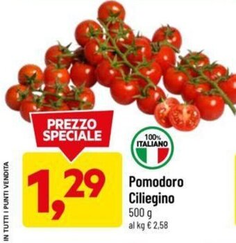 DPiù Pomodoro Ciliegino 500 g offerta
