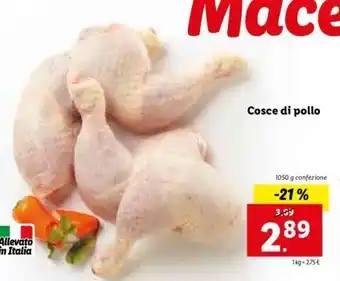 Lidl Cosce di polio offerta