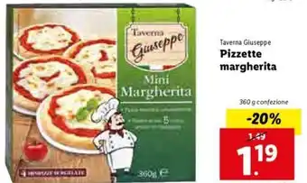 Lidl Pizzette margherita offerta