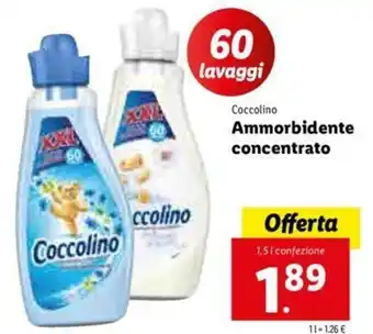 Coccolino Ammorbidente concentrato