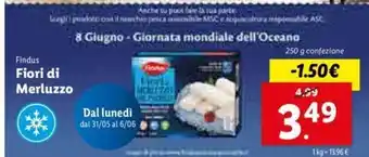 Lidl Fiori di merluzzo offerta