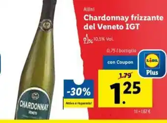 Chardonnay frizzante del Veneto IGT