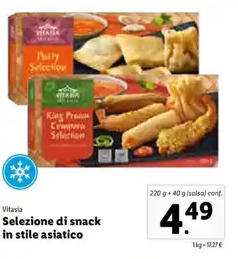 Lidl Selezione di snack in stile asiatico offerta