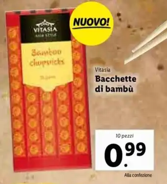 Vitasia Bacchette di bambú