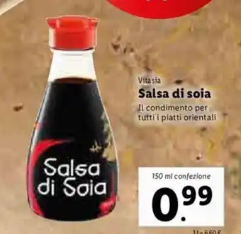 Lidl Salsa di soia 150ml offerta