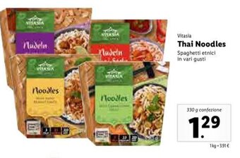 Lidl Thai Noodles offerta