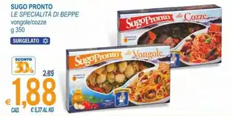 MD Discount Sugo Pronto Vongole/Cozze 350 g offerta