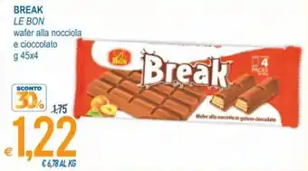 MD Discount Le Bon Break 45 x 4 g offerta