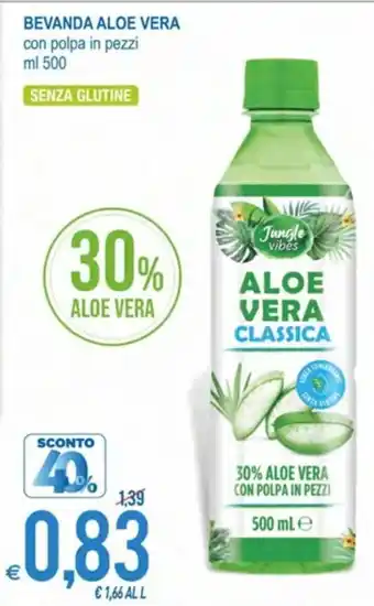MD Discount Jungle vibes Bevanda Aloe Vera 500 ml offerta