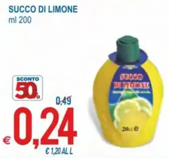 MD Discount Succo  Di Limone 200 ml offerta