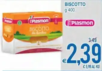 MD Discount Plasmon Biscotto 400g offerta