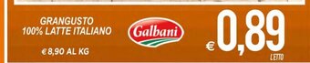 MD Discount Grangusto 100% Latte Italiano offerta