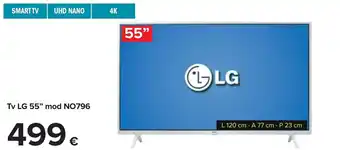 Carrefour LG Tv 55" mod NO796 offerta