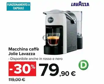 Carrefour Lavazza Jolie Macchina caffè offerta