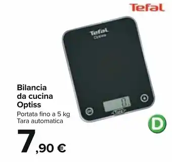 Carrefour Tefal Optiss Bilancia da cucina 5 kg offerta