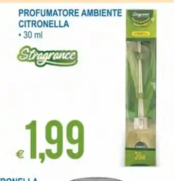 MD Discount Profumatore Ambiente Citronella 30 ml offerta