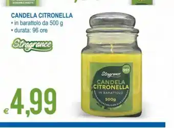 MD Discount Candela Citronella 500g offerta