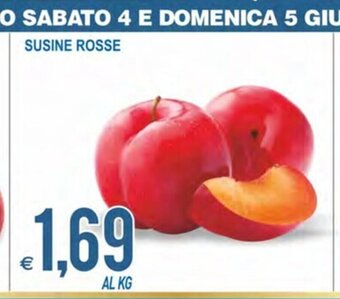 MD Discount Susine Rosse offerta