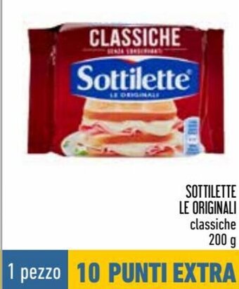 Conad Superstore Sottilette Le Originali Classiche 200 g offerta