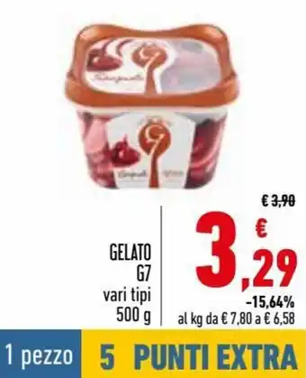 Conad Superstore G7 Gelato 500 g offerta