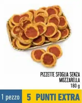 Conad Superstore Pizzette Sfoglia Senza Mozzarella 180 g offerta