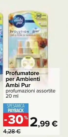 Carrefour Ambi Pur Profumatore per Ambienti 20 ml offerta