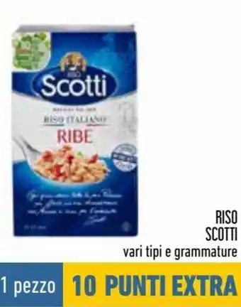 Conad Superstore Riso Scotti Vari Tipi e Grammature offerta
