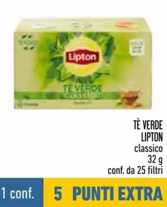 Lipton Tè Verde Classico 32 g Conf. Da 25 Filitri