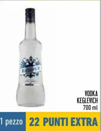 Conad Superstore Vodka Keglevich 700 ml offerta