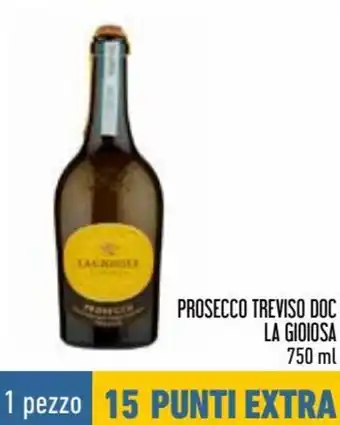 Conad Superstore La Gioiosa Prosecco Treviso DOC 750 ml offerta