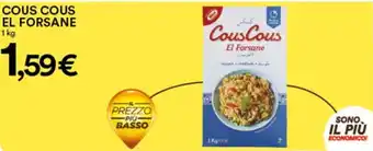 Coop Superstore Cous Cous El Forsane 1 kg offerta
