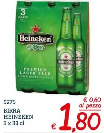 Zona Heineken Birra 3 x 33 cl offerta