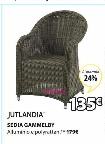 JYSK Sedia gammelby offerta