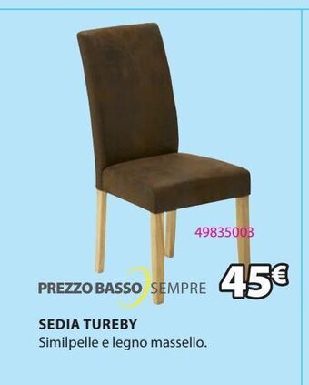 JYSK Sedia tureby offerta