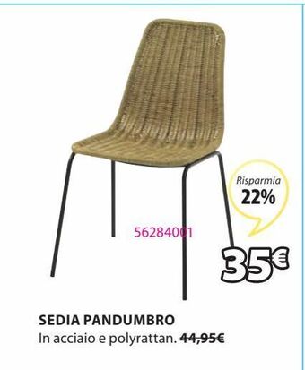 JYSK Sedia pandumbro offerta