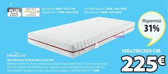 JYSK Materasso in schiuma plus f50 offerta