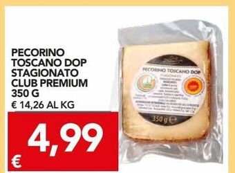 Pecorino toscano dop stagionato club premium