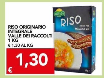 Riso originario integrale valle dei raccolti