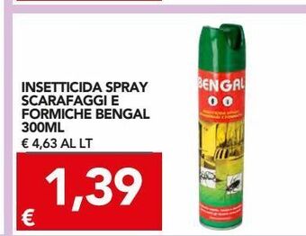 TuoDi Insetticida spray scarafaggi e formiche bengal 300 ml offerta