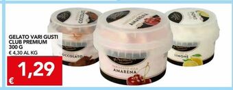 TuoDi Gelato vari gusti club premium 300 g offerta
