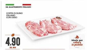 SeBón Supermercati Coppa di suino italiano con osso offerta
