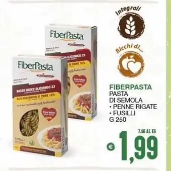 SeBón Supermercati Fiberpasta pasta di semola offerta