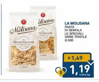 SeBón Supermercati La molisana pasta di semola le speciali offerta