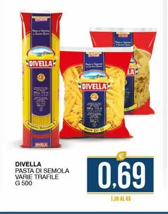 SeBón Supermercati Divella pasta di semola offerta