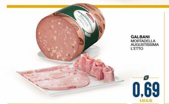 SeBón Supermercati Galbani mortadella augustissima offerta
