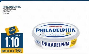SeBón Supermercati Philadelphia formaggio fresco offerta