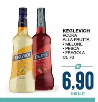 SeBón Supermercati Keglevich vodka alla frutta offerta