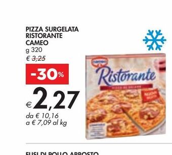 Bennet Pizza surgelata ristorante cameo g 320 offerta