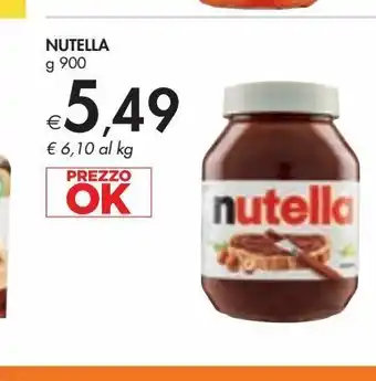 Bennet Nutella g 900 offerta
